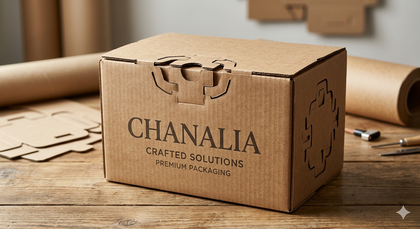 Die cut corrugated boxes